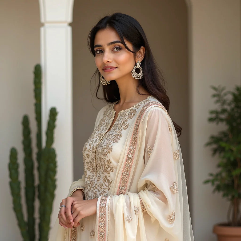 Chikankari Embroidered Dresses - Chikankari Embroidery Dresses A Timeless Elegance Guide
