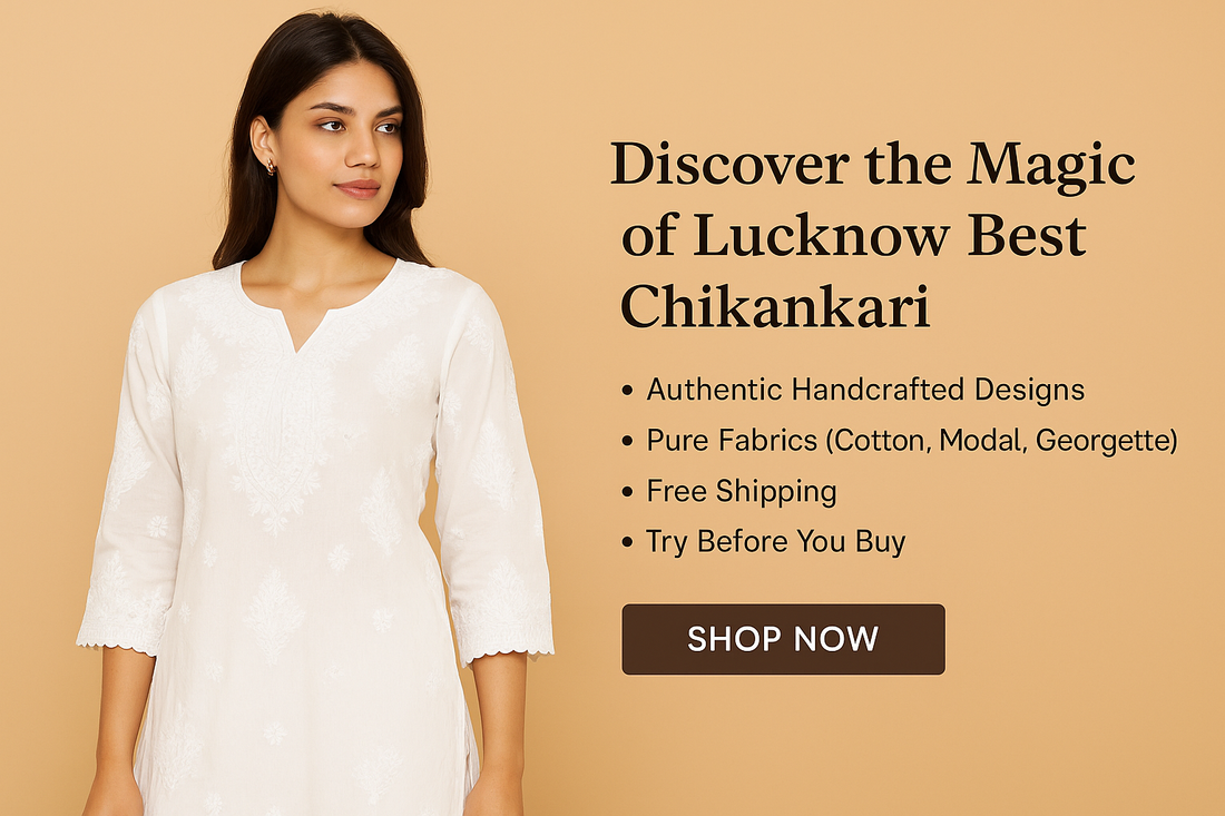 ✨ Discover the Magic of Lucknow Best Chikankari – Where Elegance Meets Tradition