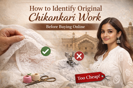 How to Identify Original Chikankari Work Before Buying Online