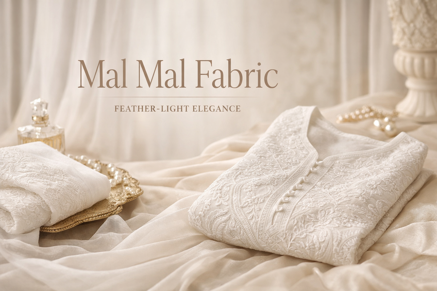 Premium malmal cotton Chikankari kurti collection by Lucknow Best Chikankari